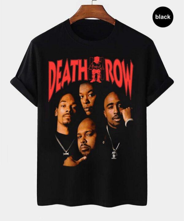 Death Row Records Vintage Retro T Shirt