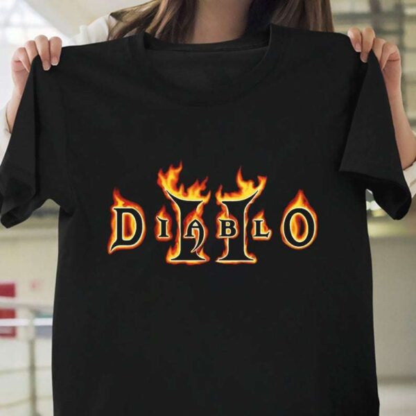 Diablo 2 Shirt Action RPG Hack Slash Video Game T Shirt