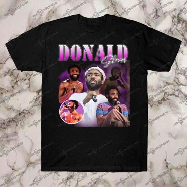 Donald Glover Vintage Retro Style Rap Hip Hop T Shirt