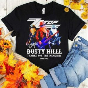 Dusty Hill ZZTop Thank You For The Memories T Shirt
