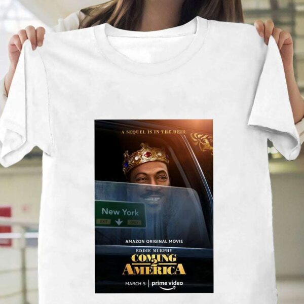 Eddie Murphy Coming To America II Poster T Shirt