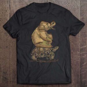 Elephant Riding Turtle Premium 0 2195