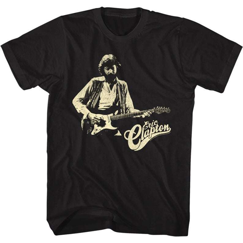 Eric Clapton Slowhand Rock And Blues Music Vintage T Shirt - Online ...