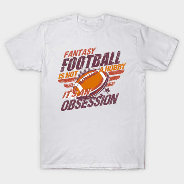 Fantasy Football Obsession Draft Party Kit Trophy Unisex T Shirt