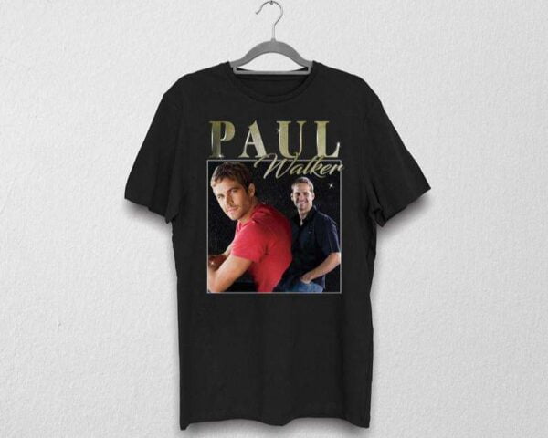 Fast and Furious Paul Walker Vintage T Shirt