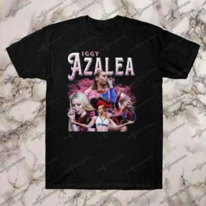 Iggy Azalea Vintage Retro Style Rap 90s T Shirt