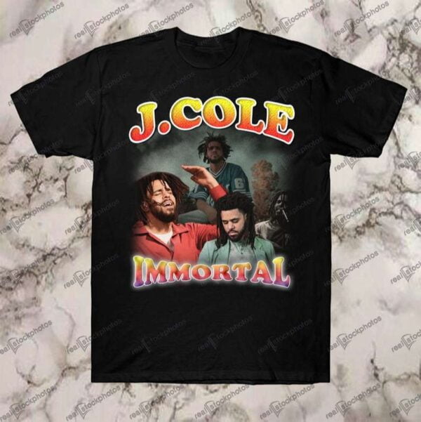 J Cole Immortal Hip Hop RnB Vintage T Shirt