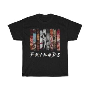 Jason Voorhees Friends Friday The 13th T Shirt