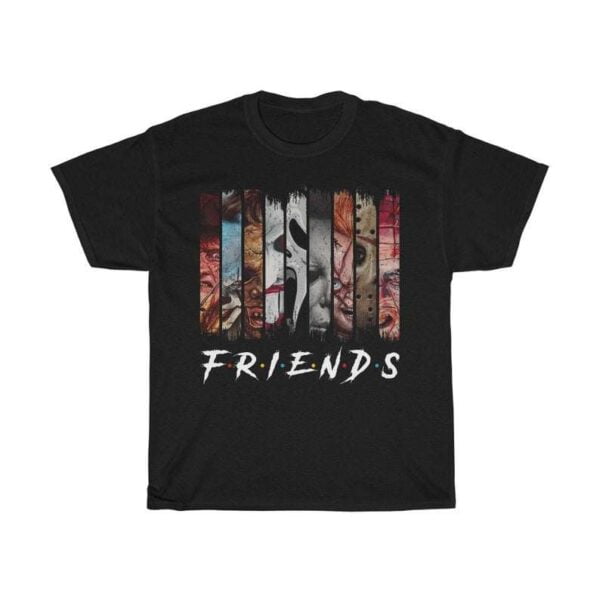 Jason Voorhees Friends Friday The 13th T Shirt
