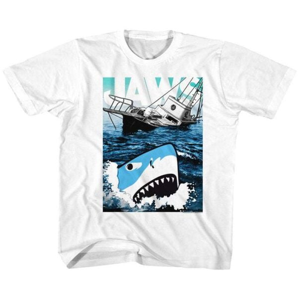 Jaws Shark Attack T Shirt