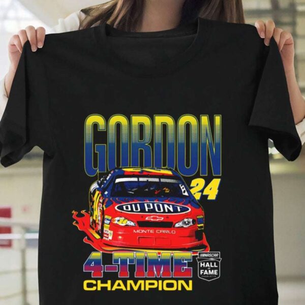 Jeff Gordon NASCAR Hall of Fame Class of 2021 Inductee T Shirt