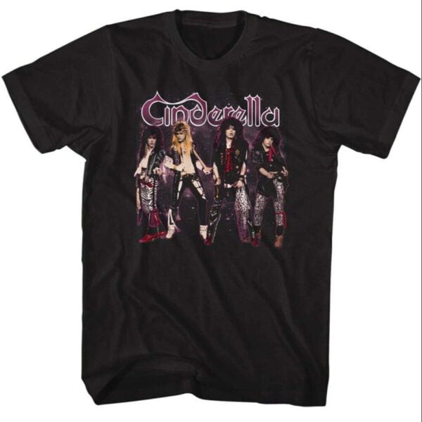 Jeff LaBar Cinderella Band Stands T Shirt