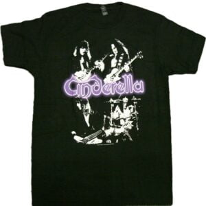 Jeff LaBar Tom Keifer Cinderella Rock Band Shirt
