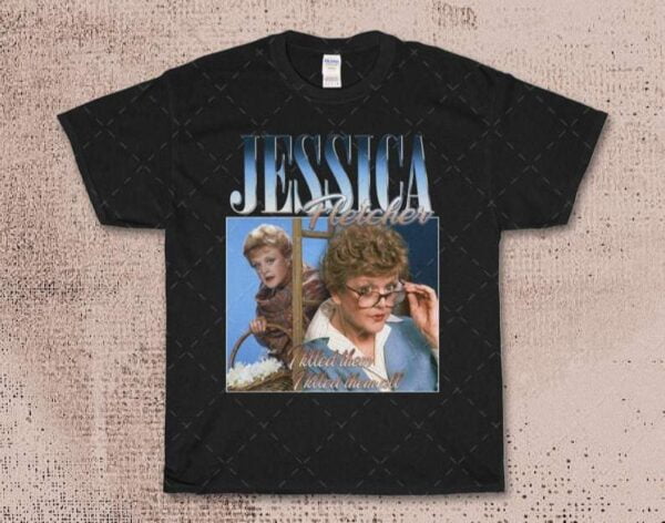 Jessica Fletcher Murder She Wrote 80s Movie Vintage T Shirt