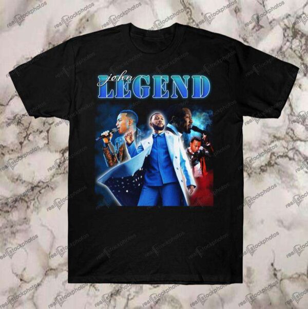 John Legend Vintage Retro Style Rap 90s T Shirt