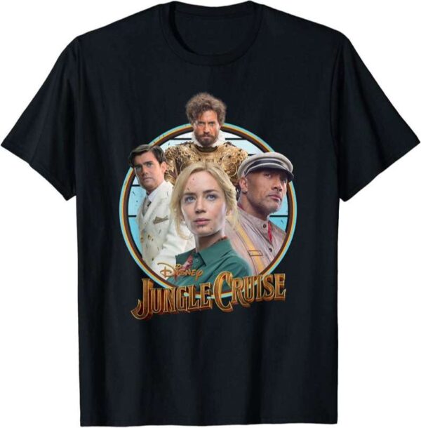 Jungle Cruise Characters And Movie T Shirt