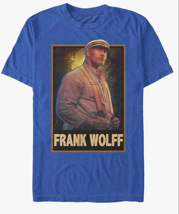 Jungle Cruise Frank Wolff Hero Shot Disney T Shirt