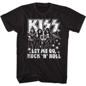 KISS Let Me Go T Shirt