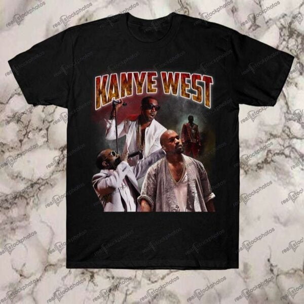 Kanye West Vintage Retro Style Rap Hip Hop T Shirt