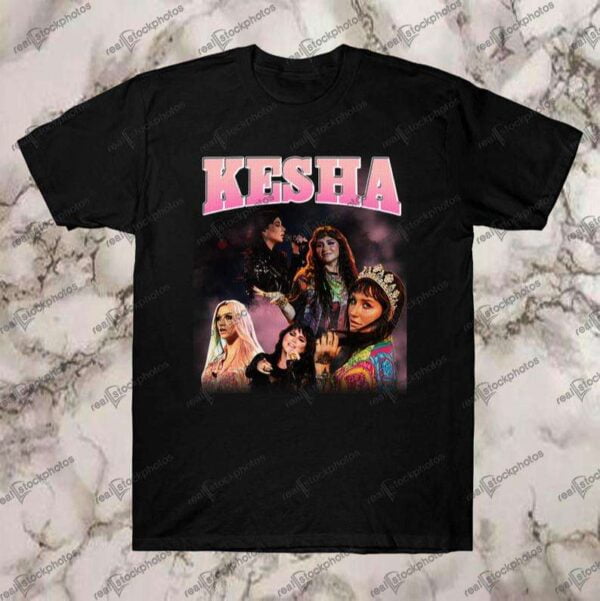 Kesha Vintage Retro Style T Shirt