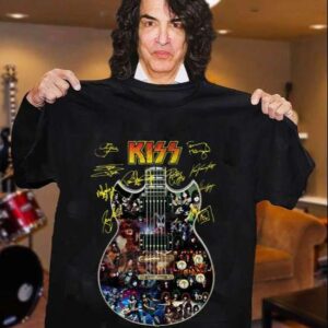 Kiss Signatures Guitarist Unisex T Shirt
