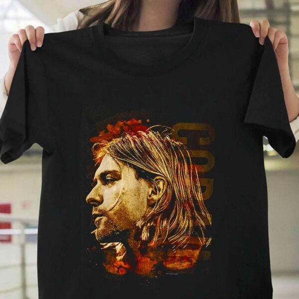 Kurt Cobain Side View Of Kurt Unisex T Shirt