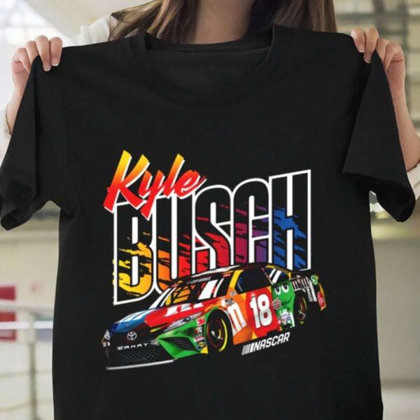 Kyle Busch 18 Team Collection 2020 Nascar Logo Racing T Shirt