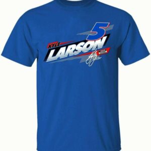 Kyle Larson Team Collection Nascar Royal T Shirt
