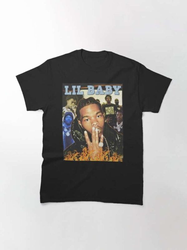 Lil Baby Vintage Retro Style Hip Hop T Shirt