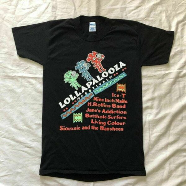 Lollapalooza Vintage 1991 T Shirt
