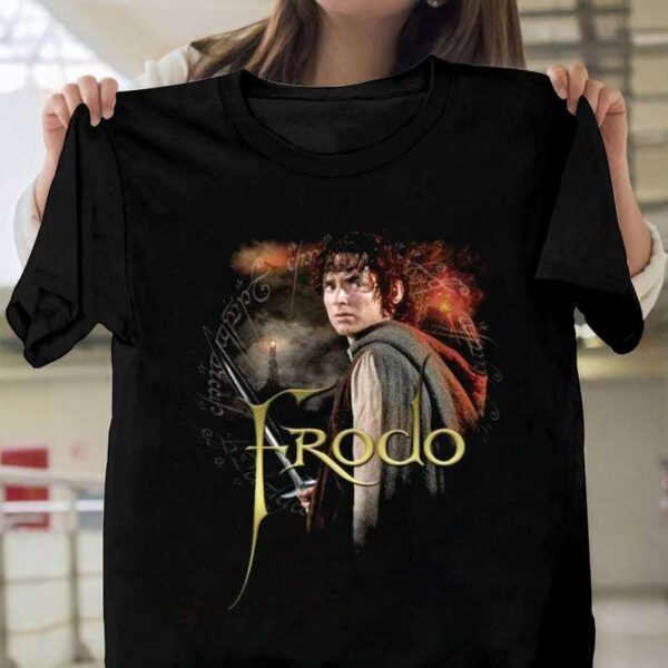 Lord Of The Rings Frodo Baggins Ring Bearer Elijah Wood T Shirt