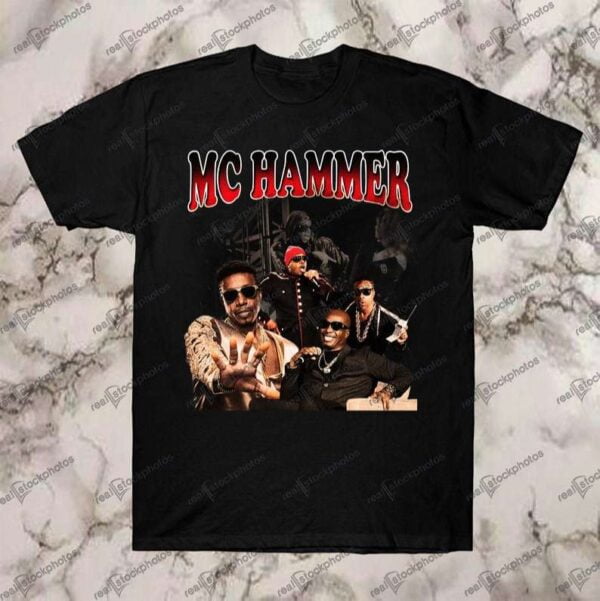 MC Hammer Vintage Retro Style Rap Hip Hop T Shirt