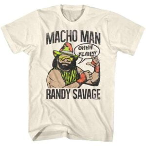 Macho Man Randy Savage Oh Yeah Wrestling T Shirt