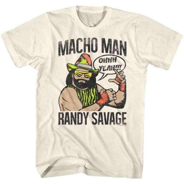 Macho Man Randy Savage Oh Yeah Wrestling T Shirt