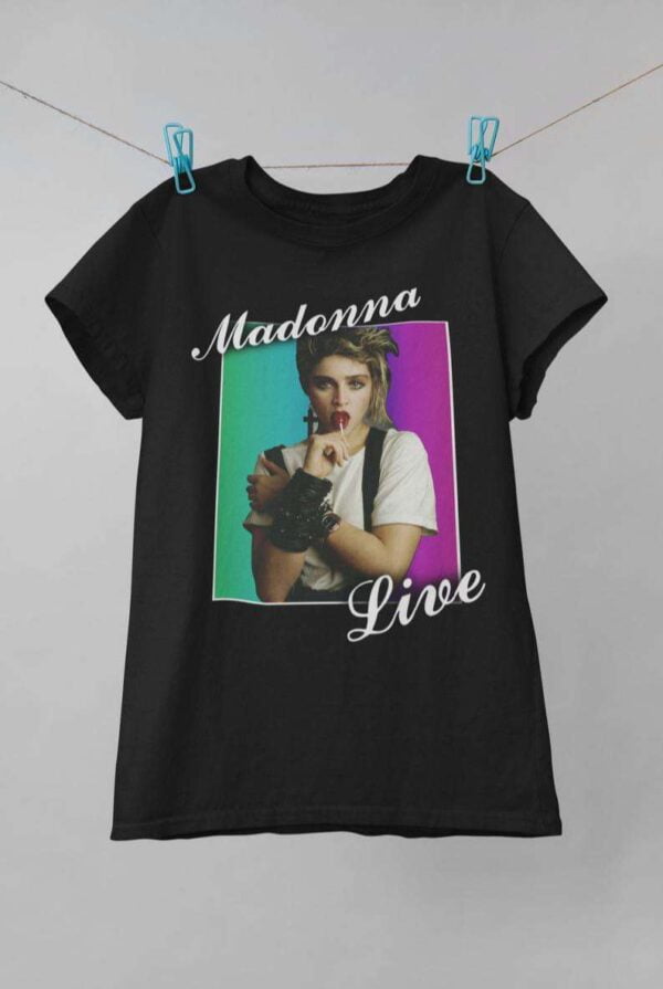 Madonna Live Concert Vintage Retro Style Rap Music Hip Hop T Shirt