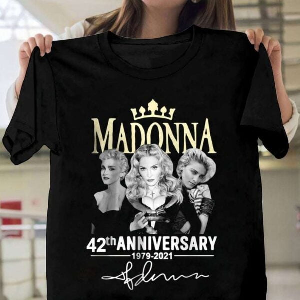 Madonna Signature 42th Anniversary T Shirt