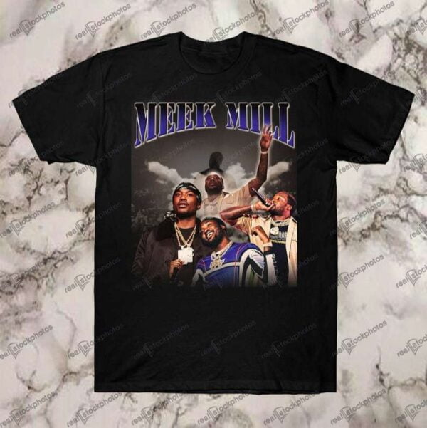 Meek Mill Hip Hop RnB Vintage T Shirt