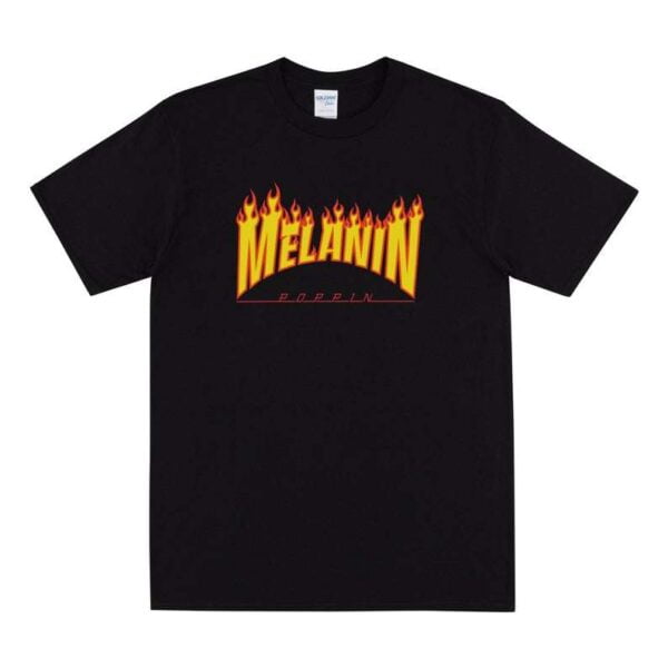 Melanin Poppin Vintage Unisex T Shirt