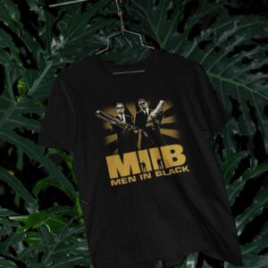 Men In Black MIB Movie Style Vintage T Shirt