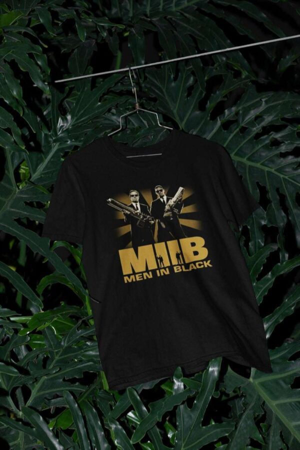 Men In Black MIB Movie Style Vintage T Shirt