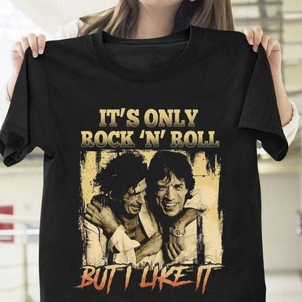 Mick Jagger And Keith Richards Signature T Shirt