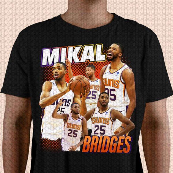 Mikal Bridges Phoenix Suns NBA Finals T Shirt