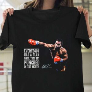 Mike Tyson Boxing Signature T Shirt