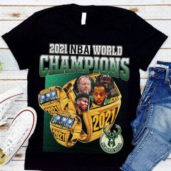 Milwaukee Bucks NBA 2021 World Champions Shirt