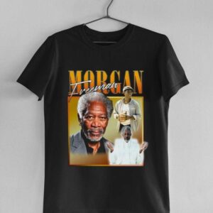 Morgan Freeman Vintage 90s Style T Shirt