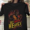 Mortal Kombat T Shirt Scorpion Get Over Here