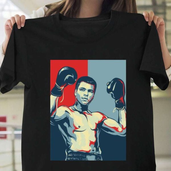Muhammad Ali Portrait Vintage T Shirt