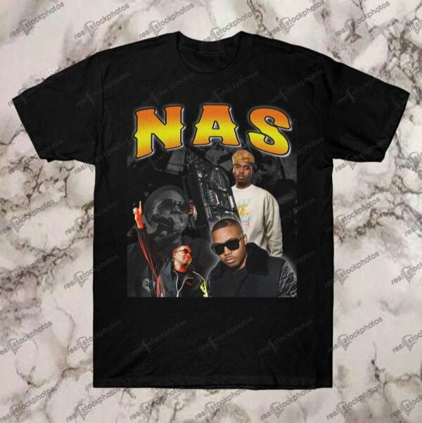 Nas Rap Hip Hop RnB Vintage T Shirt