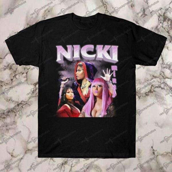 Nicki Minaj Vintage Retro Style Rap T Shirt