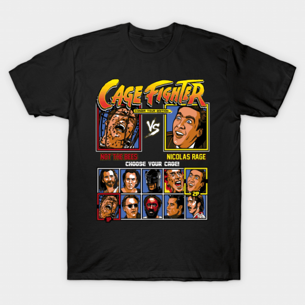 Nicolas Cage Fighter T Shirt